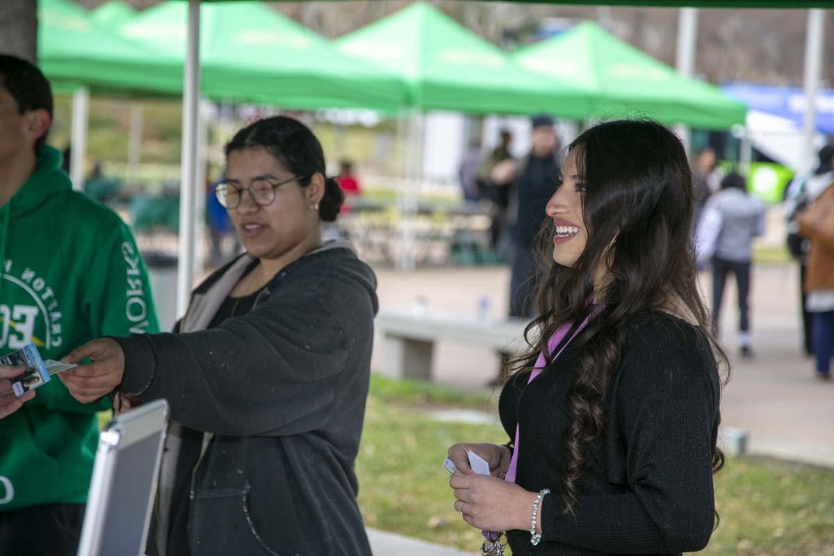 Students attend EOPS Open House at CHC.