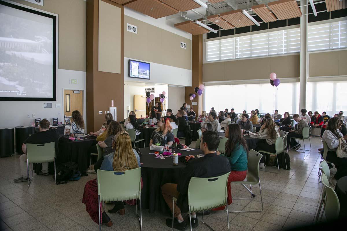 Students, staff and faculty attend Women's History Month Kickoff Celebration at CHC.