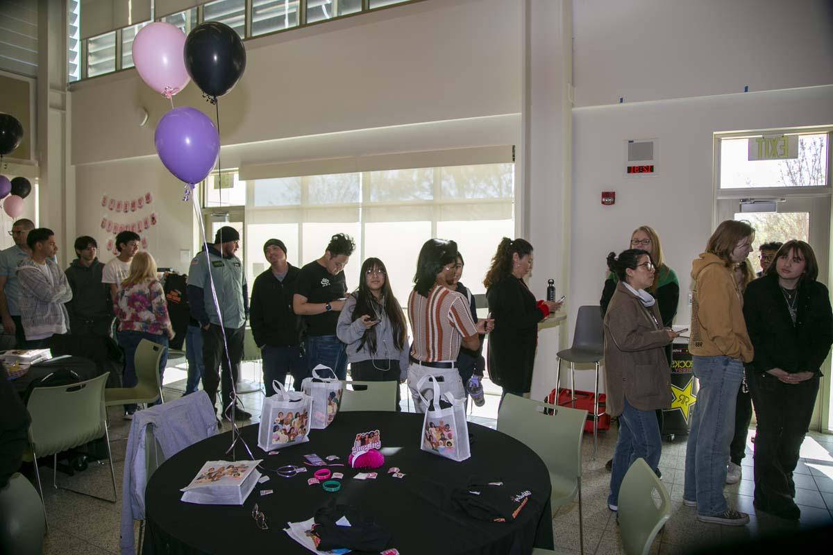 Students, staff and faculty attend Women's History Month Kickoff Celebration at CHC.