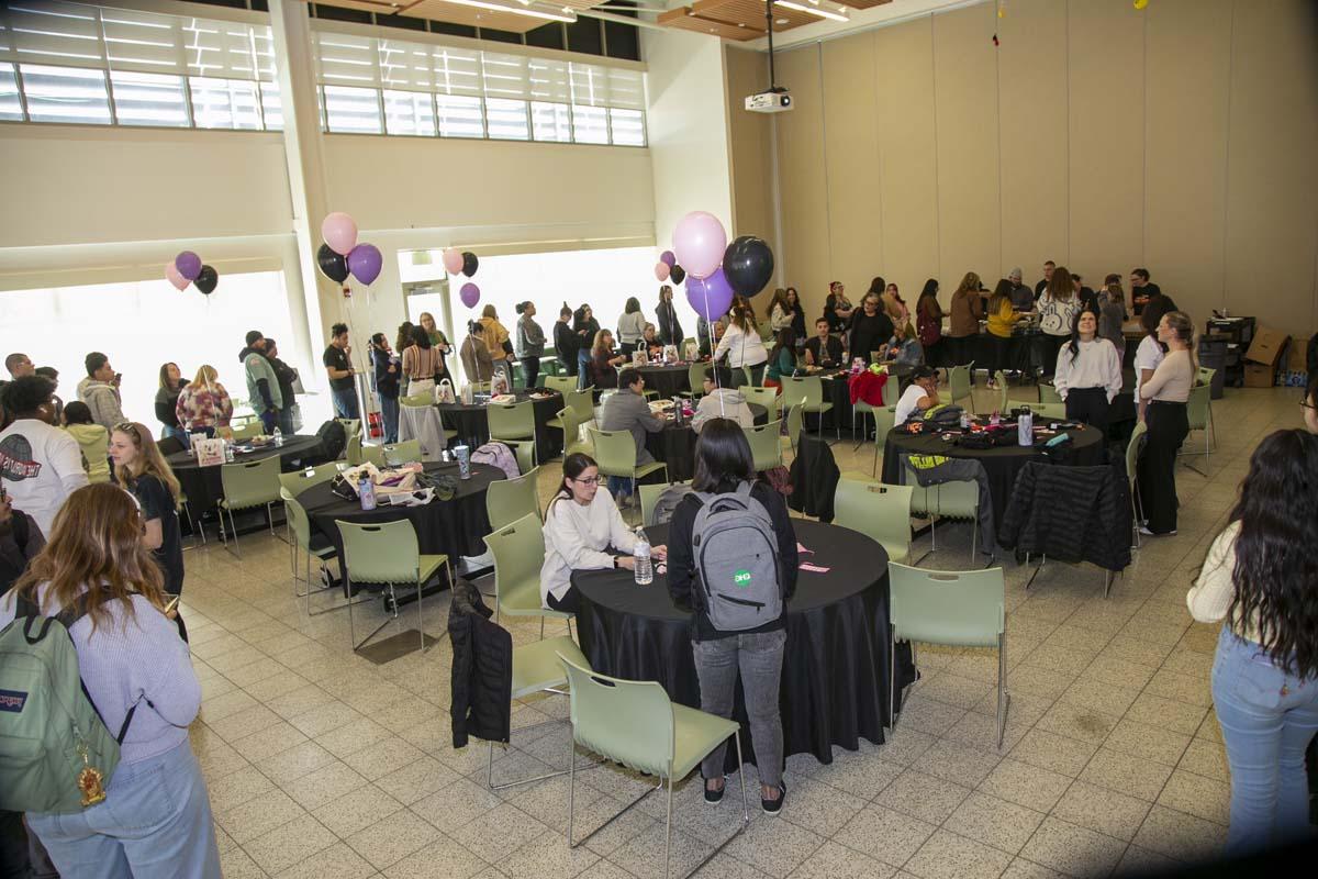 Students, staff and faculty attend Women's History Month Kickoff Celebration at CHC.