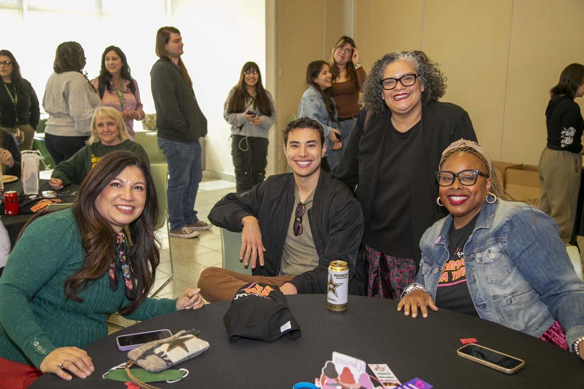 Students, staff and faculty attend Women's History Month Kickoff Celebration at CHC.